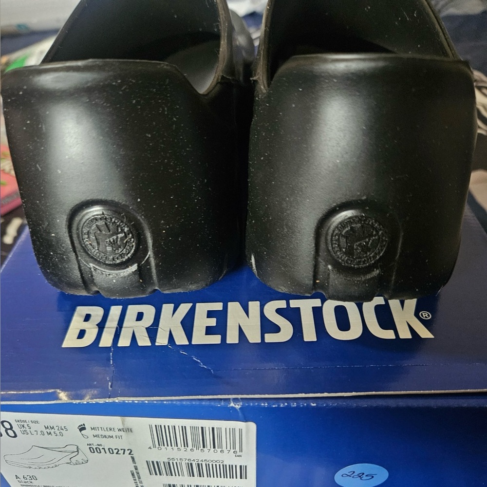 Birkenstock Black Work Shoes - Picture 3 of 8
